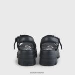 Black Buffalo Jojo Plateau Sandals vegan |Sandals F06ZHH753 - Image 4