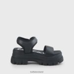 Black Buffalo Jojo Plateau Sandals vegan |Sandals F06ZHH753 - Image 6