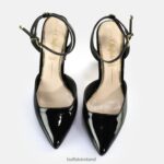 Black Buffalo Jolie Vamp Heeled Sandals vegan |Sandals F06ZHH331 - Image 5