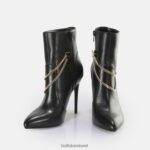 Black Buffalo Juliet Chain Ankleboot Ankle boot vegan |Boots F06ZHH653 - Image 4
