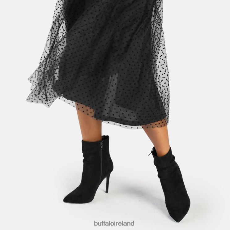 black_buffalo_juliet_zip_ankleboot_ankle_boot_vegan_boots_f06zhh827.jpg Black Buffalo Juliet Zip Ankleboot ankle boot vegan |Boots F06ZHH827 - Image 1