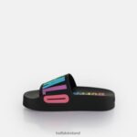 Black Buffalo Lake Bold Platform Slide vegan |Slides F06ZHH193 - Image 5
