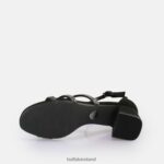 Black Buffalo Lilly Glam heeled sandal vegan |Sandals F06ZHH26 - Image 4