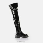 Black Buffalo Lion Over Boot vegan |Boots F06ZHH634 - Image 5