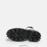 Black Buffalo Lion Riv platform sandal vegan |Sandals F06ZHH871 - Image 6
