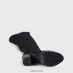 Black Buffalo Madyson Overknee vegan |Boots F06ZHH560 - Image 5