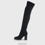 Black Buffalo Madyson Overknee vegan |Boots F06ZHH560 - Image 6