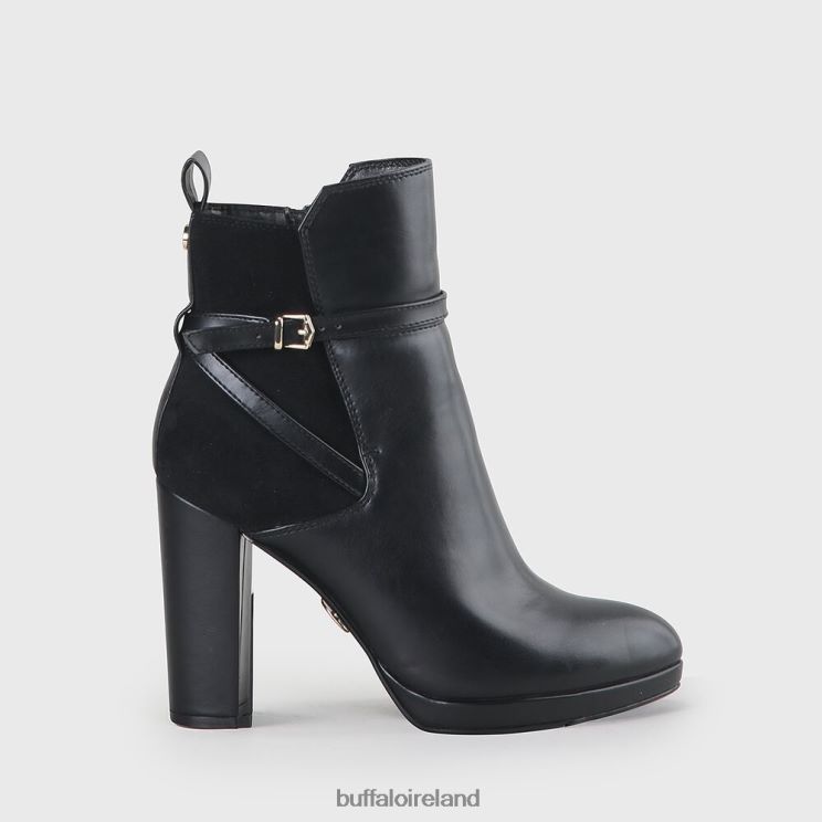 black_buffalo_mariela_ankle_boot_vegan_boots_f06zhh839.jpg Black Buffalo Mariela Ankle Boot vegan |Boots F06ZHH839 - Image 1