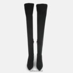 Black Buffalo Marjorie2 Over-the-knee vegan |Boots F06ZHH869 - Image 3