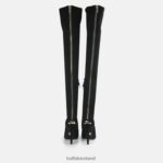 Black Buffalo Marjorie2 Over-the-knee vegan |Boots F06ZHH869 - Image 5