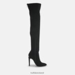 Black Buffalo Marjorie2 Over-the-knee vegan |Boots F06ZHH869 - Image 7
