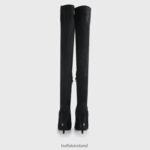 Black Buffalo Marjorie Over-the-knee vegan |Boots F06ZHH103 - Image 4