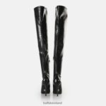 Black Buffalo Marjorie Overknee Mid Boot vegan |Boots F06ZHH823 - Image 3