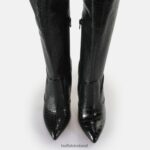 Black Buffalo Marjorie Overknee Mid Boot vegan |Boots F06ZHH823 - Image 7