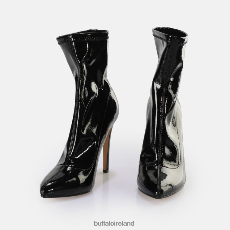 Black Buffalo Marjorie Sockboot Mid Ankle Boot vegan |Boots F06ZHH627 - Image 4