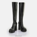 Black Buffalo May Boot HI Boot vegan |Boots F06ZHH388 - Image 4
