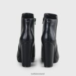 Black Buffalo Melinda Ankle Boot vegan |Boots F06ZHH632 - Image 4