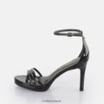 Black Buffalo Melissa 2 heeled sandals vegan |Sandals F06ZHH220