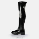 Black Buffalo Myrna Overknee Boot vegan |Boots F06ZHH511 - Image 2