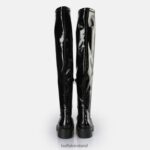 Black Buffalo Myrna Overknee Boot vegan |Boots F06ZHH511 - Image 6