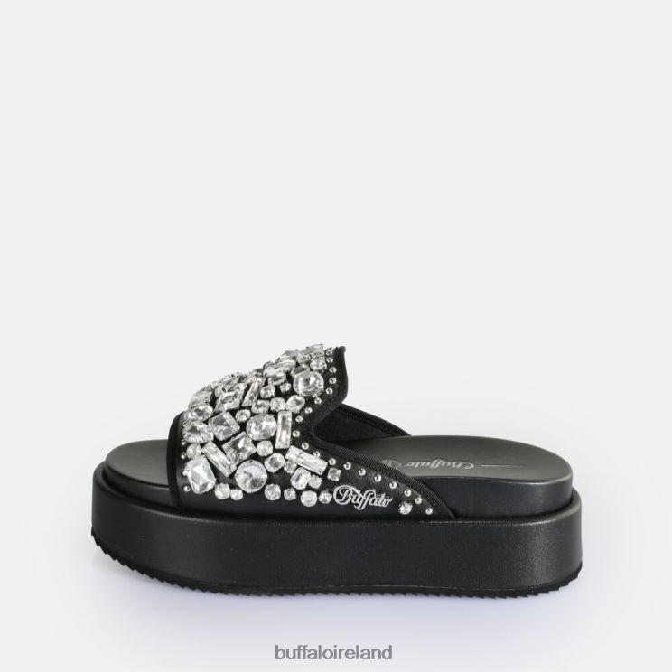 black_buffalo_noa_glam_slide_platform_sandals_vegan_slides_f06zhh60.jpg Black Buffalo Noa Glam Slide Platform Sandals vegan |Slides F06ZHH60 - Image 1