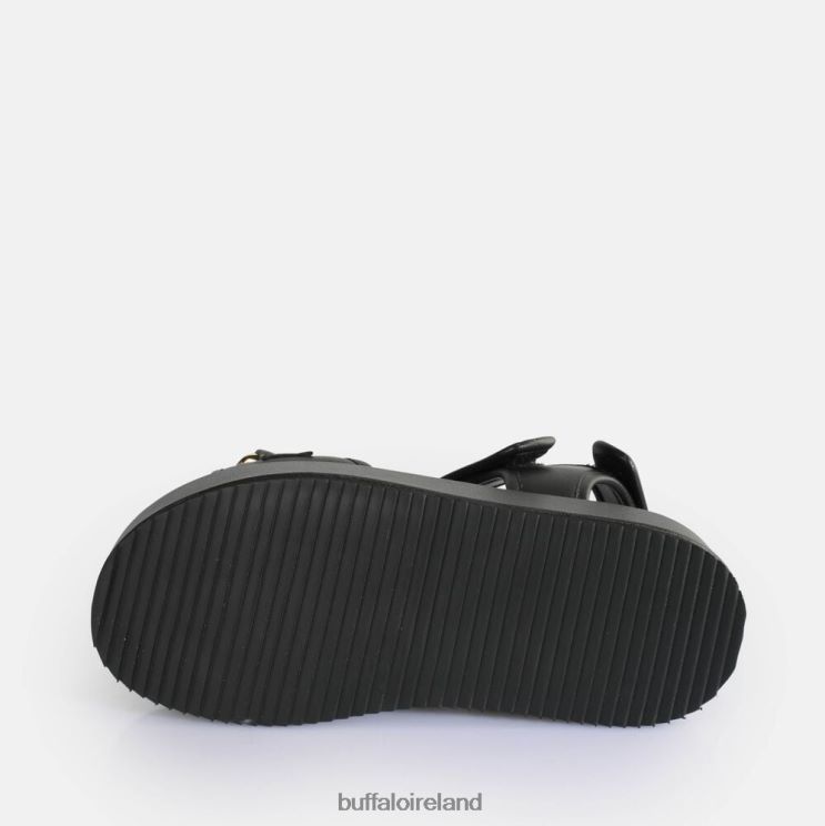 Black Buffalo Noa Quilt Chain Platform Sandals vegan |Sandals F06ZHH281 - Image 7