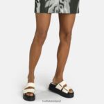 Black Buffalo Noa Scandi vegan sandal |Slides F06ZHH921 - Image 2