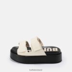 Black Buffalo Noa Scandi vegan sandal |Slides F06ZHH921