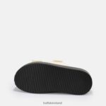 Black Buffalo Noa Scandi vegan sandal |Slides F06ZHH921 - Image 6