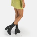 Black Buffalo Oslo Sock Ankle-Boot vegan |Boots F06ZHH838 - Image 2