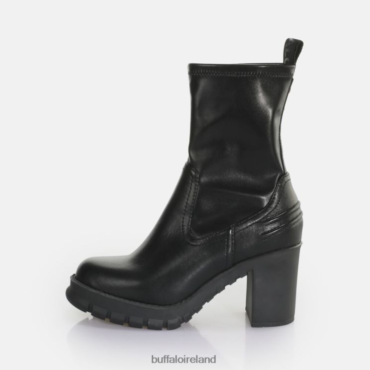 black_buffalo_oslo_sock_ankle_boot_vegan_boots_f06zhh838.jpg Black Buffalo Oslo Sock Ankle-Boot vegan |Boots F06ZHH838 - Image 1