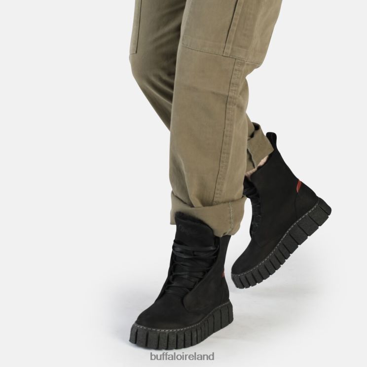 Black Buffalo Rampa Lace Up HI Warm Ankle Boot |Boots F06ZHH464 - Image 2