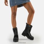 Black Buffalo Raven Snow Boot Ankle-Boot vegan |Boots F06ZHH303 - Image 2