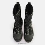 Black Buffalo Raven Snow Boot Ankle-Boot vegan |Boots F06ZHH303 - Image 6