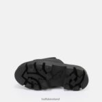 Black Buffalo Raven TEC-SLD Sandal vegan |Slides F06ZHH729 - Image 6