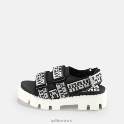Black Buffalo Raven TEC slide vegan |Sandals F06ZHH640