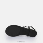 Black Buffalo Rhonda Sandals vegan |Sandals F06ZHH94 - Image 6