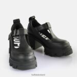 Black Buffalo Riot Jane Loafers vegan |Loafers F06ZHH441 - Image 4