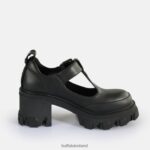 Black Buffalo Riot Jane Loafers vegan |Loafers F06ZHH441 - Image 6