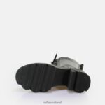 Black Buffalo Riot Lace HI Ankle-Boot vegan |Boots F06ZHH821 - Image 6