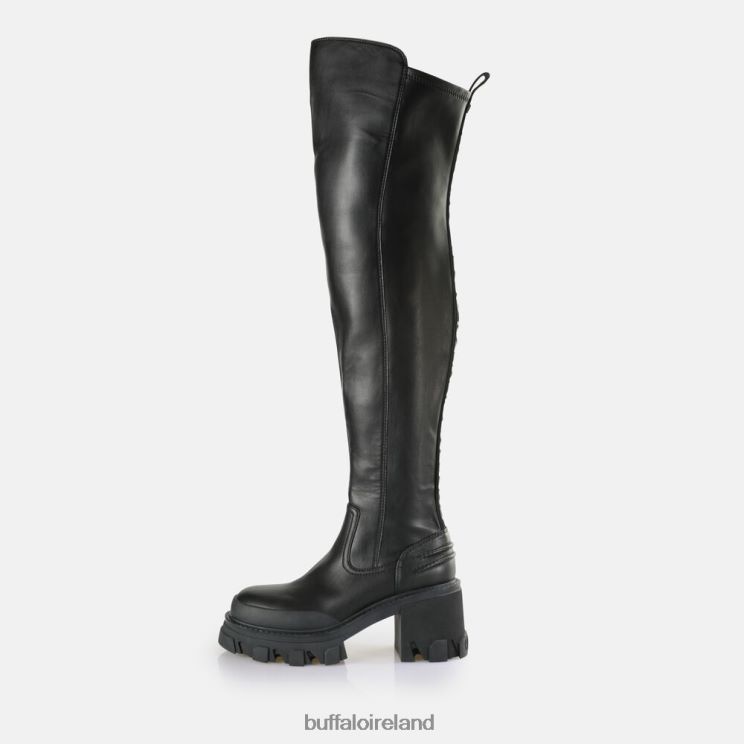 black_buffalo_riot_over_boot_vegan_boots_f06zhh563.jpg Black Buffalo Riot Over Boot vegan |Boots F06ZHH563 - Image 1