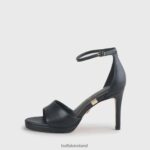 Black Buffalo RONJA SANDAL HEEL IMI NAPPA |Sandals F06ZHH170