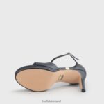 Black Buffalo RONJA SANDAL HEEL IMI NAPPA |Sandals F06ZHH170 - Image 5