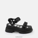 Black Buffalo Rude Chain platform sandal vegan |Sandals F06ZHH28