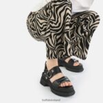Black Buffalo Rude Ring platform sandal vegan |Sandals F06ZHH154 - Image 2