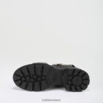 Black Buffalo Rude Ring platform sandal vegan |Sandals F06ZHH154 - Image 6