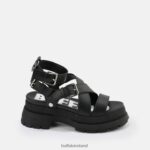Black Buffalo Rude Up platform sandal vegan |Sandals F06ZHH764