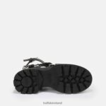 Black Buffalo Rude Up platform sandal vegan |Sandals F06ZHH764 - Image 4