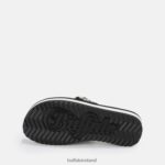 Black Buffalo Sage Slide platform sandals vegan |Slides F06ZHH863 - Image 6