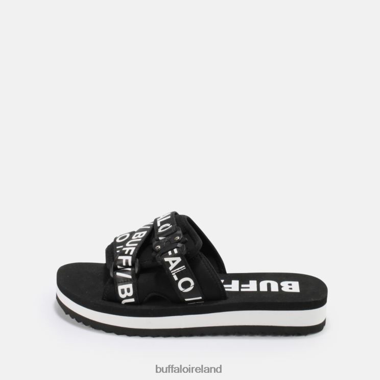 black_buffalo_sage_slide_platform_sandals_vegan_slides_f06zhh863.jpg Black Buffalo Sage Slide platform sandals vegan |Slides F06ZHH863 - Image 1